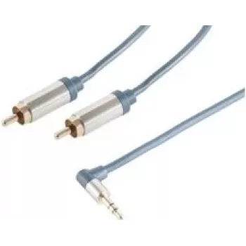 Audio kabelis ShiverPeaks SP-PROFESSIONAL 5m 3.5mm 2 x RCA