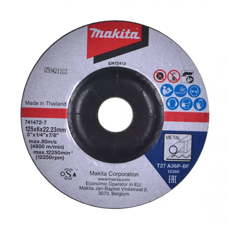 Leņķa slīpmašīna Makita 9558HNR, 125 mm