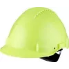 3M G3000N G30NUV aizsargķivere, ABS, ventilējama, neonzaļa