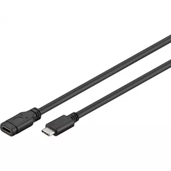 Goobay 45393 USB kabelis melns