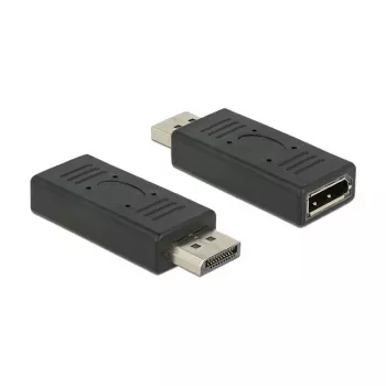 DisplayPort kabelis DeLOCK 2x DisplayPort 1.2 65691 Melns