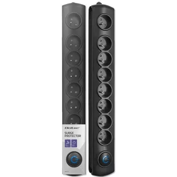Qoltec 8 kontaktligzdu pārsprieguma aizsargs 3.0m 50114