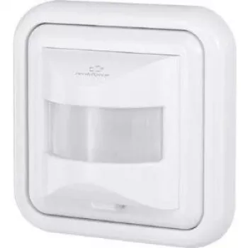 PIR kustību sensors Renkforce 160° Balts IP20