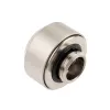 Hardtube savienotājs OPTIMUS 12 mm cietajai caurulei, satīna niķeļa apdare