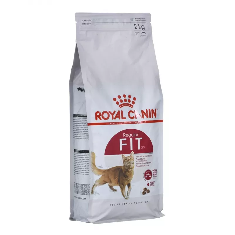 Royal Canin Feline Fit 2kg sausā barība kaķiem Pieaugušajiem