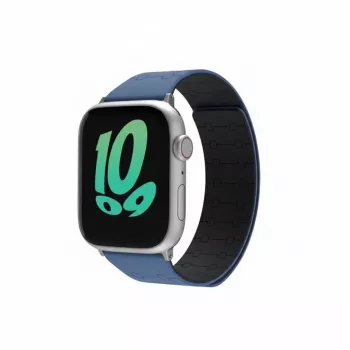 Rokassprādze GUAN Premium Pro Apple Watch 44mm 45mm 42mm 49mm 46mm — Zili Melna