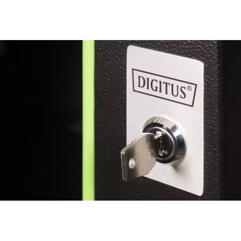 Digitus Unique Series sienas montāžas skapis - 600x450 mm (PxD)