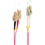 shiverpeaks BS77936/4 šķiedru optikas kabelis 1 m LC SC OM4 violets