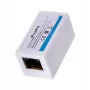 Tīkla savienotājs LANBERG AD-RJ45-RJ45-OU6 — balts RJ-45 1 ieeja uz 1 izeju