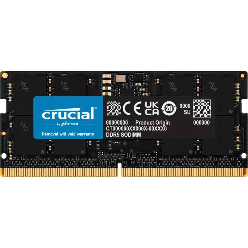 Crucial DDR5 modulis 16 GB SO-DIMM 5600 MHz CL46