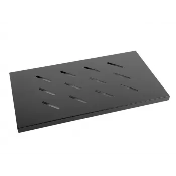Rack plaukts Lanberg AK-1002-B fiksēts 1U 19 inch