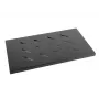 Rack plaukts Lanberg AK-1002-B fiksēts 1U 19 inch