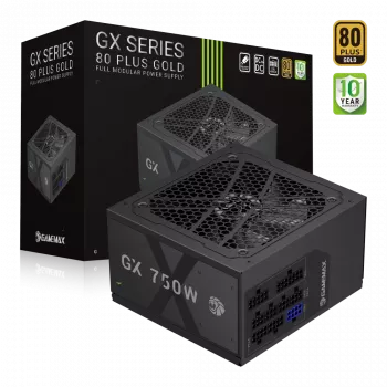 Gamemax GX 750GF barošanas bloks, 80 PLUS Gold, 750 W