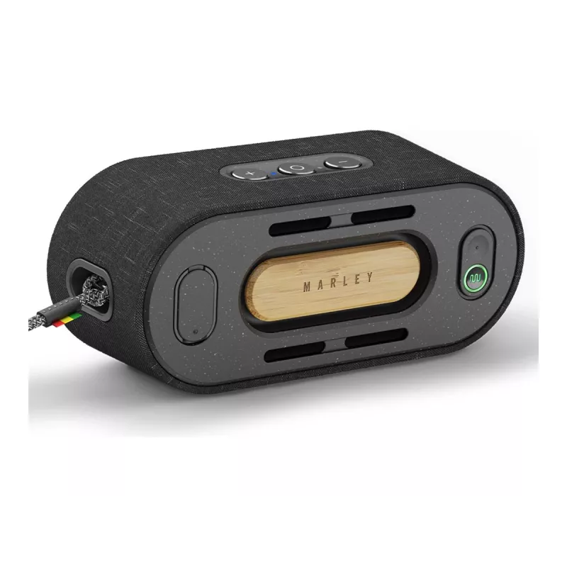 The House Of Marley EM-JA021-SB pārnēsājams/ballīšu skaļrunis Stereo portatīvais skaļrunis Melns, Dzeltens 20 W