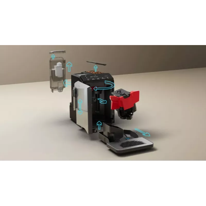 Siemens TF303E01 EQ300 kafijas automāts (sudrabs; 1300W)