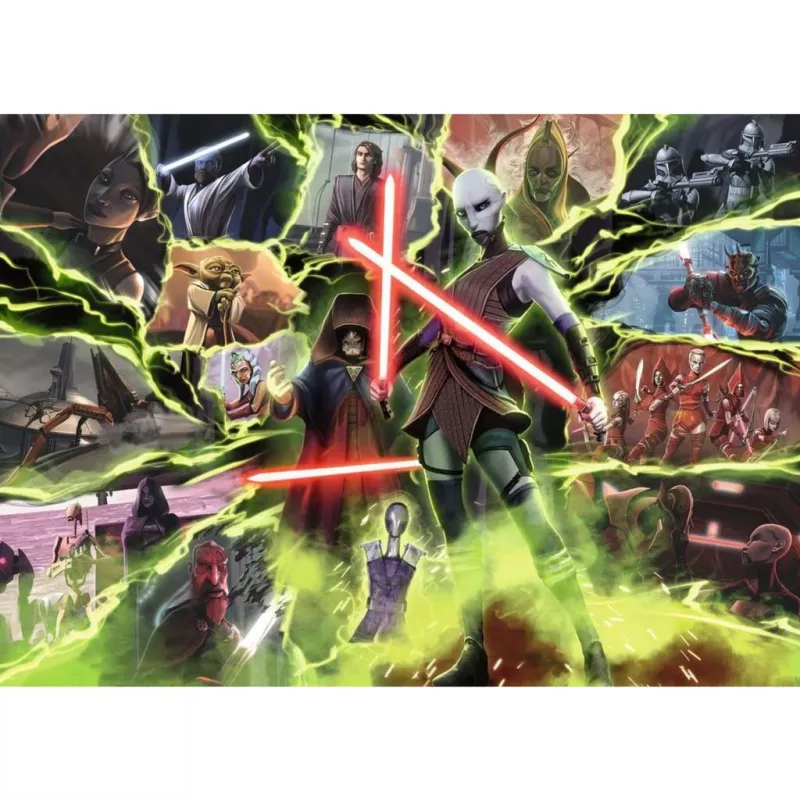 Puzle Star Wars Villainous: Asajj Ventress (1000 gab.)