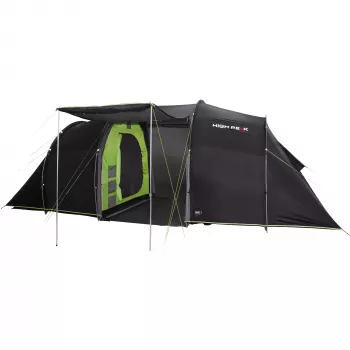 High Peak Tauris 4 Green, Grey tuneļtelts 11560