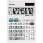 Sharp EL-310W galda kalkulators finanšu aprēķiniem, balts