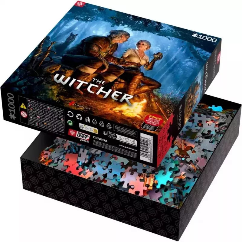 Good Loot Gaming Puzle: The Witcher – Ciri ceļojums, 1000 gabali