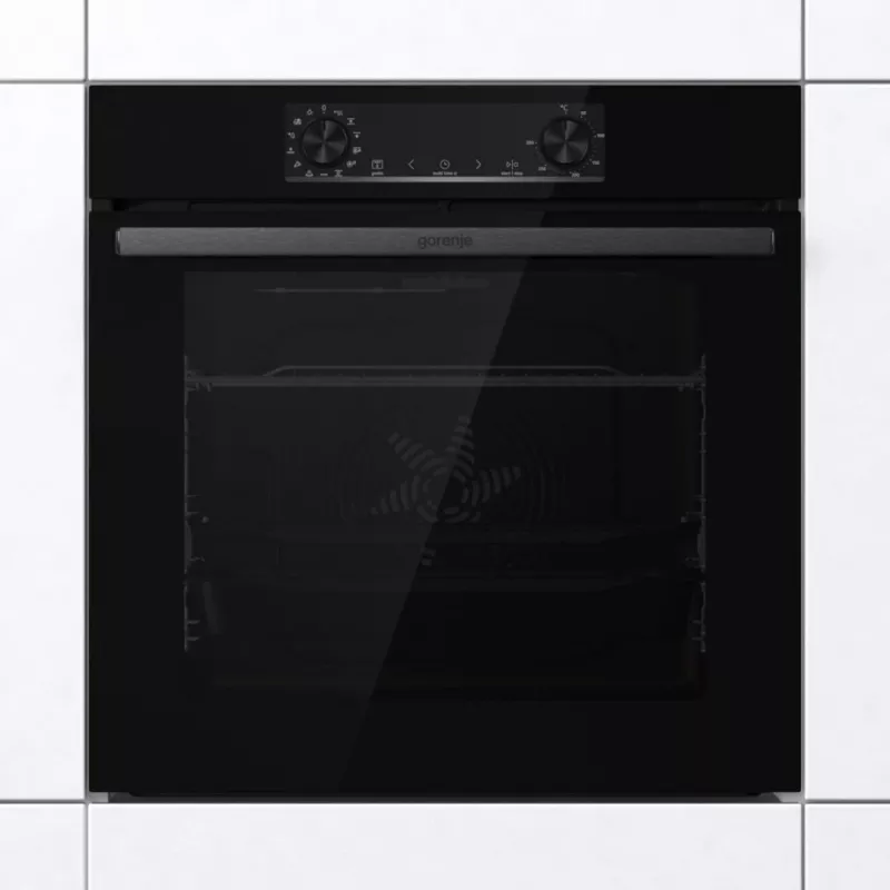 Gorenje BOS6737E13FBG Melna iebūvējamā elektriskā cepeškrāsns 77L