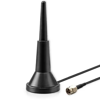 Ārējā 4G LTE antenna QOLTEC 5 dBi 600–2700 MHz SMA savienotājs ar 3 m kabeli