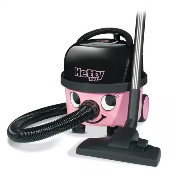 Putekļsūcējs cilindriskais NUMATIC HET160-11 — 6 L putekļu tvertne, 620 W, HEPA filtrācija, 2 m šļūtene
