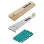 Wolfcraft 6975000 grīdas ieklāšanas komplekts laminātam un parketam, pelēks, 3 daļas