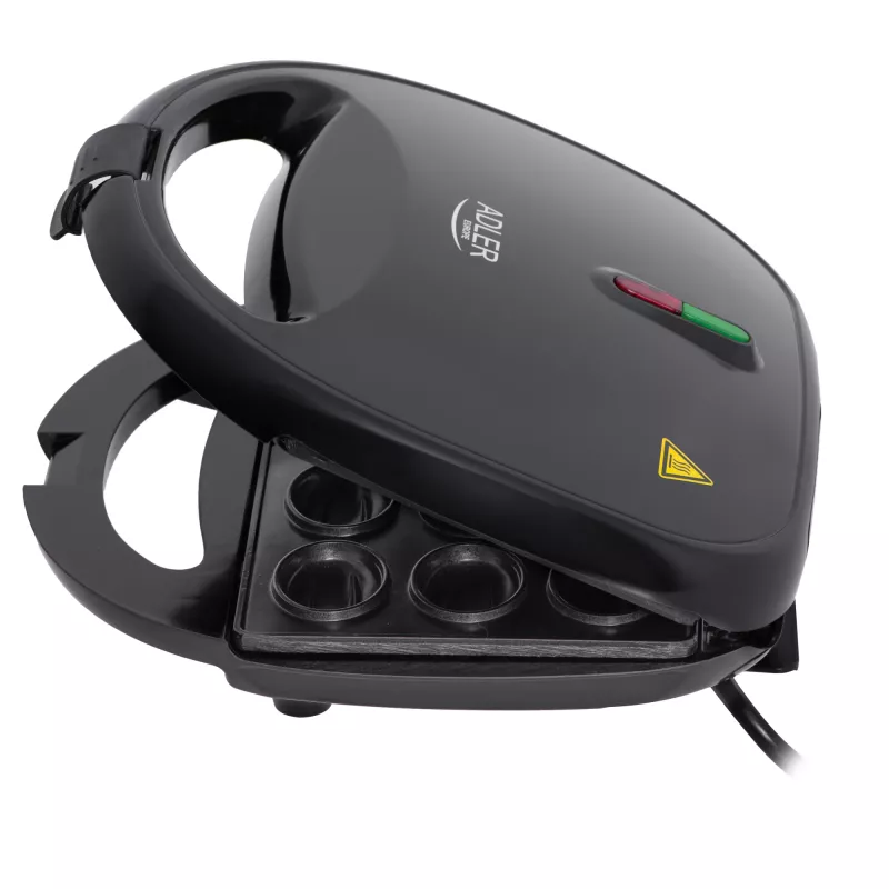 Riekstu cepumu gatavotājs Adler AD 3071, 750 W, 12 gab., melns