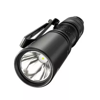Kabatas lukturītis Nitecore MT1A Pro — LED 50 lm, USB uzlādējams, 1100 mAh, alumīnijs, ūdensizturīgs, triecienizturīgs, melns