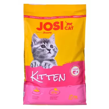 Sausā barība kaķēniem JosiCat Kitten 10 kg – pilnvērtīgs uzturs augošiem kaķēniem