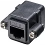 Wentronic 81365 Black Keystone RJ45