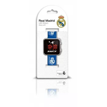 Bērnu digitālais LED pulkstenis Kids Euroswan Watch Real Madrid RM00017