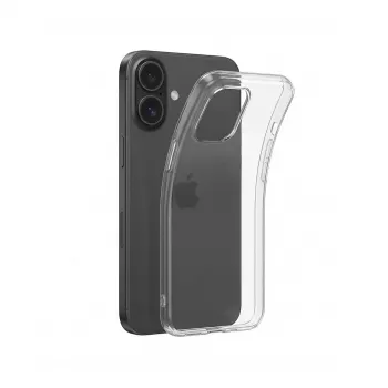 PEDEA Soft TPU Maciņš Apple iPhone 16 Plus - caurspīdīgs (50160991)