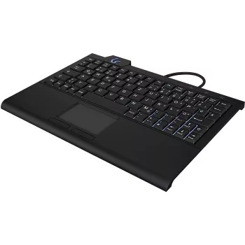 KeySonic KSK-3210ELU (DE) tastatūra mājām USB QWERTZ vācu melna