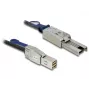 Kabelis DeLOCK 2m Mini SAS HD SFF-8644 uz Mini SAS SFF-8088