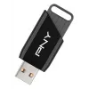 PNY Attaché X 64 GB USB zibatmiņa, 3.2 Gen 1, 130 MB/s, melna
