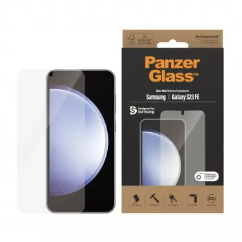 PanzerGlass® Ekrāna aizsargs Samsung Galaxy S23 FE | Ultra-Wide Fit