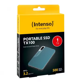 Intenso SSD TX100 1.8 collu 1TB USB 3.2 ārējais disks