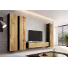 Cama TV Stand VIGO '180' 30/180/40 Melns/wotan oak