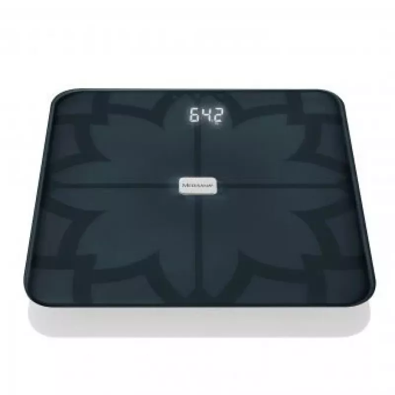 Medisana BS 450 Ķermeņa analīzes svari, Max 180kg, Melns, Bluetooth, ITO sensori (40510)