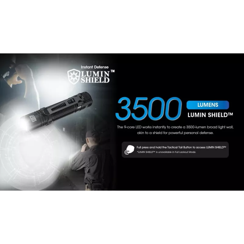 Nitecore EDC31 kabatas lukturis, 3500 lm