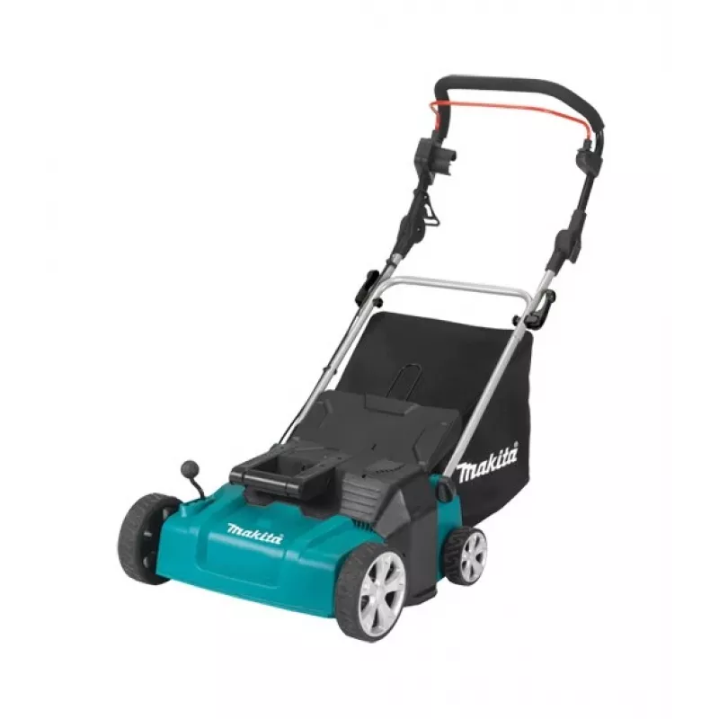 Makita UV3600 zāles vertikulators 1800 W 40 L Melns, Ciāns