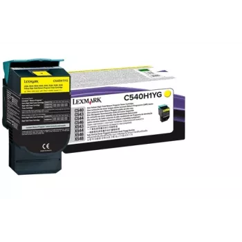 Tonera kasetne Lexmark C540H1YG 1000 lpp Dzeltena