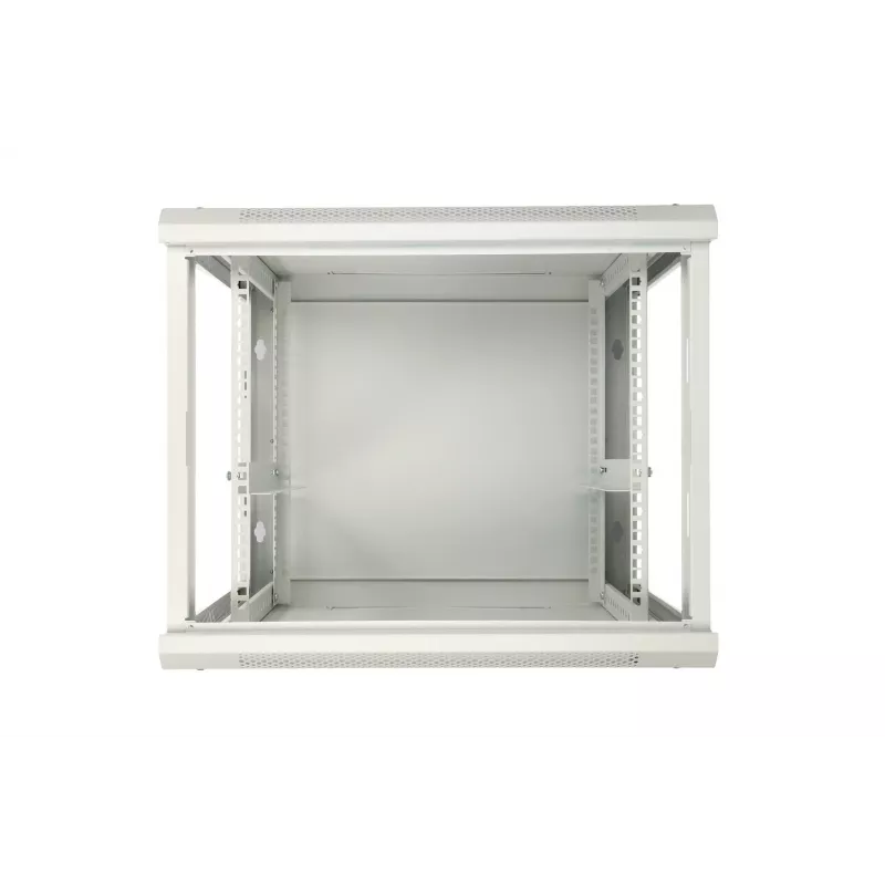 Extralink sienas skapis 9U 600x600 ASP pelēks, metāla durvis
