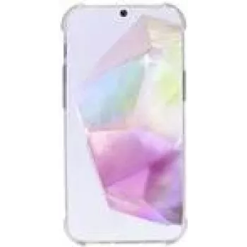 Mobilis R Series Samsung Galaxy A55 5G caurspīdīgs mīksts maciņš (057029) un rūdīta stikla ekrāna aizsargs