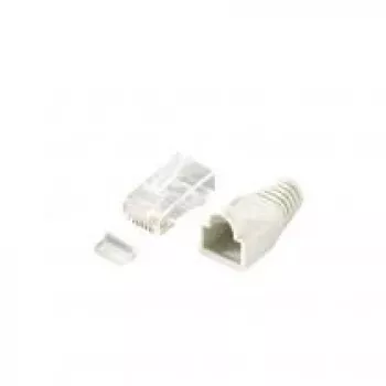 Equip Cat.6 RJ45 spraudņu komplekts, RJ-45, caurspīdīgs, balts, Cat6, zelts, 170 g, 11.7 mm