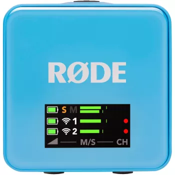 RØDE Wireless GO III Blue - bezvadu mikrofonu sistēma (zila)