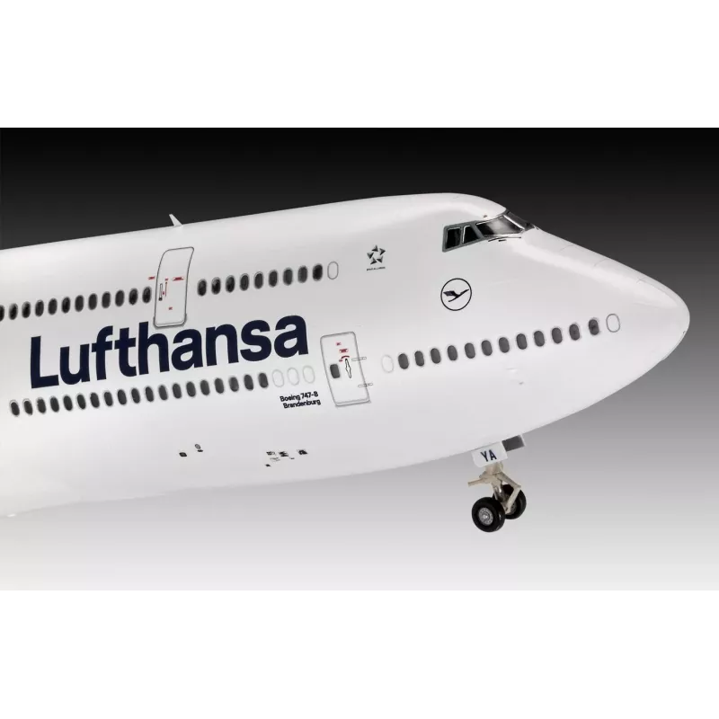 Lidmašīnas modelis Revell Boeing 747-8 Lufthansa New Livery