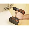Urbjmašīna Black & Decker ASD18K-QW, bezatslēgas patrona, 1.5 Ah, melna/oranža