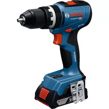 Bezvadu triecienuzgriežņu atslēga Bosch GSB 18V-65 2x 4,0 Ah akumulatori